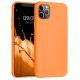 Apple iPhone 11 Pro Max tok, szilikon, narancs, 49789.150, kwmobile