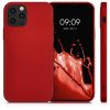 Tok iPhone 12 / iPhone 12 Pro telefonhoz, szilikon, piros, 56114.36