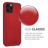 Tok iPhone 12 / iPhone 12 Pro telefonhoz, szilikon, piros, 56114.36