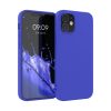 Apple iPhone 12 / iPhone 12 Pro tok, szilikon, kék, 53938.134, kwmobile