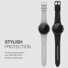 Számlapkeret Samsung Galaxy Watch 4 Classic (46 mm), kwmobile, acél, fekete, 56179.01 telefonhoz