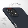 Xiaomi Mi 11 Lite 5G burkolat, szilikon, kék, 54726.186, kwmobile