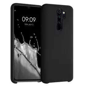   Xiaomi Redmi Note 8 Pro tok, szilikon, fekete, 50248.01, kwmobile