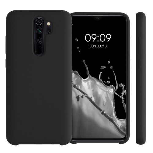 Xiaomi Redmi Note 8 Pro tok, szilikon, fekete, 50248.01, kwmobile