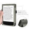 PocketBook Touch Lux 5 / Touch Lux 4 / Touch HD 3 borító, ökológiai bőr, szürke, kwmobile, 54817.06