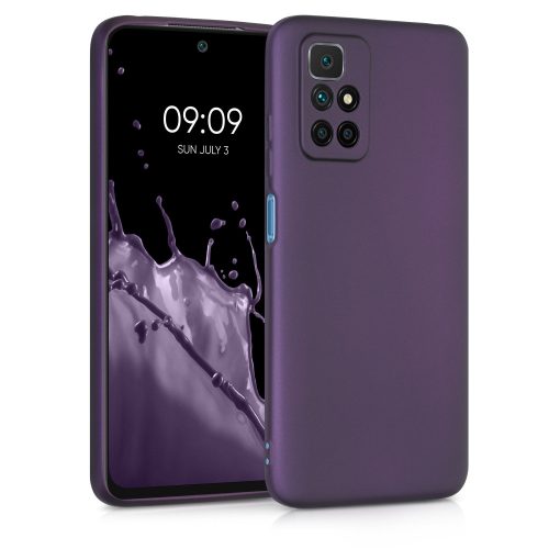 Tok Xiaomi Redmi 10, szilícium, lila, 56149.115, kwmobile számára