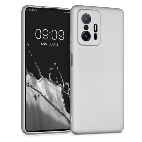 Xiaomi 11T / 11T Pro tok, szilícium, ezüst, 56237.67, kwmobile