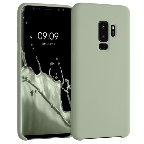 Samsung Galaxy S9 Plus tok, szilikon, zöld, 44183.172, kwmobile