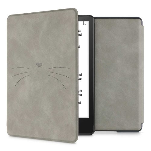 Kindle Paperwhite 11 tok, Eco bőr, szürke, kwmobile, 56257.05