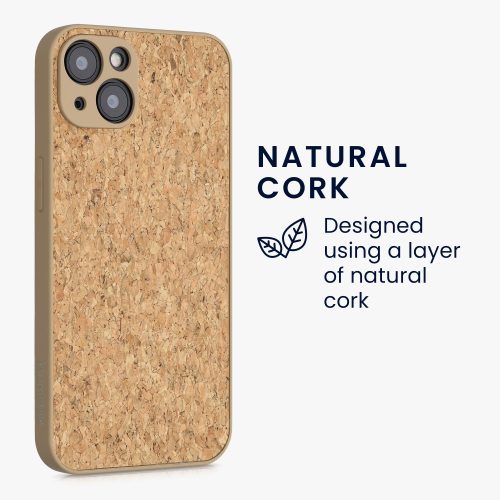 Tok Apple iPhone 13, Cork, Brown, 56312.24, kwmobile telefonhoz