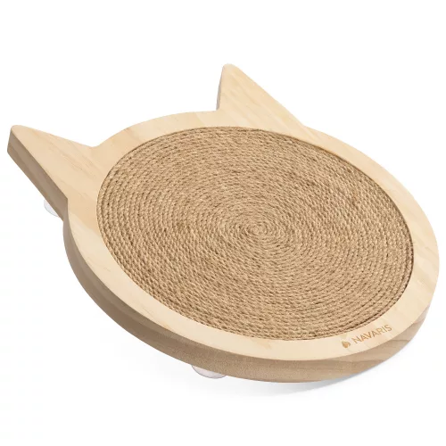Karcolótábla macskáknak Navaris, Sisal, Brown, 56329.1
