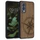 Tok OnePlus Nord 2 5G telefonhoz, fa, barna, 56448.01, kwmobile