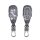 Ford autókulcs huzat - 3 gombos - Keyless Go, kwmobile, ökológiai bőr, többszínű, 43956.14
