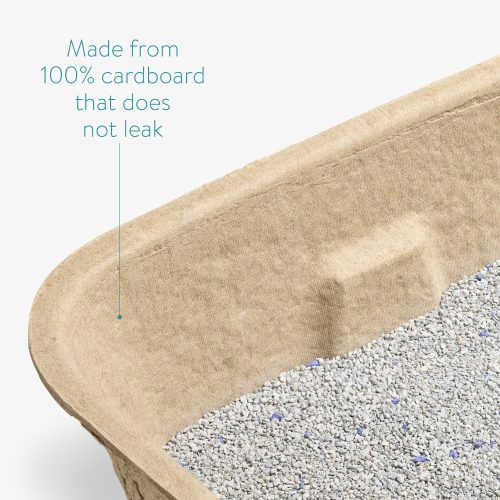 3 db eldobható Navaris macskaalom doboz készlet, karton, 54043.03