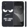 Samsung Galaxy A03s tok, szilikon, fekete, 56519.01, kwmobile