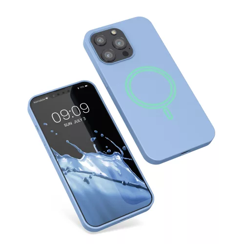 Apple iPhone 13 Pro tok, szilikon, kék, 56560.58, kwmobile