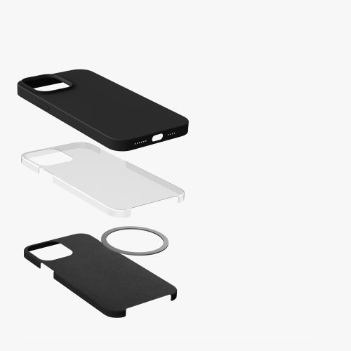 Apple iPhone 13 Pro Max tok, szilikon, fekete, 56561.01, kwmobile