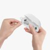 Huawei FreeBuds Pro fejhallgató burkolata, Kwmobile, szürke, szilikon, 53473.22