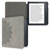 Kobo Libra 2 tok, ökológiai bőr, szürke, kwmobile, 56579.04