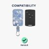 Autókulcs fedél Renault-hoz - 4 gombos - Keyless Go, kwmobile, ökológiai bőr, többszínű, 46356.12