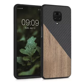   Xiaomi Redmi Note 9S / Redmi Note 9 Pro / Redmi Note 9 Pro Max tok, fa, barna, 56621.01, kwmobile