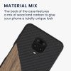Xiaomi Redmi Note 9S / Redmi Note 9 Pro / Redmi Note 9 Pro Max tok, fa, barna, 56621.01, kwmobile