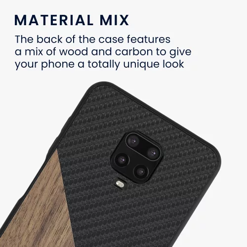 Xiaomi Redmi Note 9S / Redmi Note 9 Pro / Redmi Note 9 Pro Max tok, fa, barna, 56621.01, kwmobile