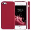 Apple iPhone 5s / iPhone SE tok, szilikon, piros, 42766.229, kwmobile