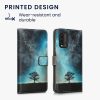 Kwmobile tok Xiaomi Redmi 9T, Ökológiai bőr, Többszínű, 54341.06