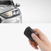 Autókulcs huzat VW / Skoda / Seat - 3 gombos, kwmobile, műanyag, fekete / szürke, 56727.03