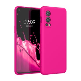  Tok OnePlus Nord 2 5G telefonhoz, szilikon, rózsaszín, 56070.77, kwmobile