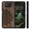 Xiaomi Poco X3 NFC / Poco X3 Pro tok, fa, barna, 55081.02, kwmobile