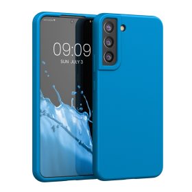   Samsung Galaxy S22 Plus tok, szilikon, kék, 56761.224, kwmobile