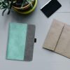 Kobo Glo HD / Touch 2.0 tok, ökológiai bőr, zöld, kwmobile, 56815.71
