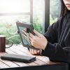 Kobo Glo HD / Touch 2.0 tok, ökológiai bőr, zöld, kwmobile, 56815.71