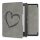Kobo Glo HD / Touch 2.0 tok, Eco-bőr, szürke, kwmobile, 56870.01