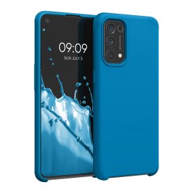   OPPO Find X3 Lite fedél, szilikon, kék, 55201.224, kwmobile