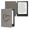 Kobo Aura H2O Edition 1 huzat, ökológiai bőr, szürke, kwmobile, 56872.01