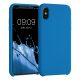 Apple iPhone X / iPhone XS tok, szilikon, kék, 42495.228, kwmobile