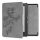 Kobo Glo HD / Touch 2.0 tok, ökológiai bőr, szürke, kwmobile, 56870.02