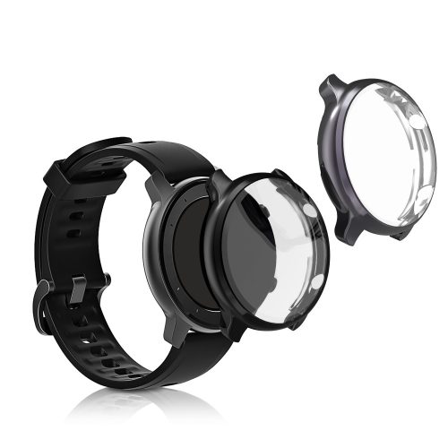 2 db-os tokkészlet Xiaomi Amazfit GTR 2 / Amazfit GTR 2e, kwmobile, szilikon, fekete, 53907.03