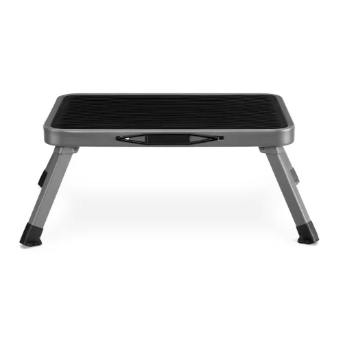 Scaun pliabil Navaris, metal, capacitate 140 kg, platforma antiderapanta, 54101.22