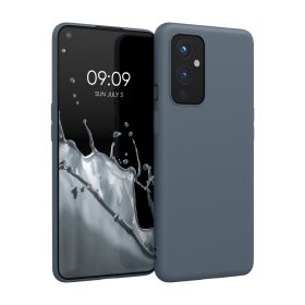   Tok OnePlus 9 telefonhoz, szilikon, szürke, 55726.202, kwmobile