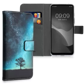   Motorola Moto G71 5G burkolat, ökológiai bőr, többszínű, 57002.01, kwmobile