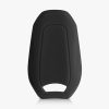 Autókulcs fedél Opelhez - 3 gombos - Keyless Go, kwmobile, szilikon, fekete, 56975.01
