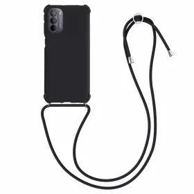   Motorola Moto G41 / Moto G31 tok, szilikon, fekete, 56997.01, kwmobile