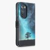 Motorola Edge X30 / Edge 30 Pro burkolat, ökológiai bőr, többszínű, 57062.01, kwmobile