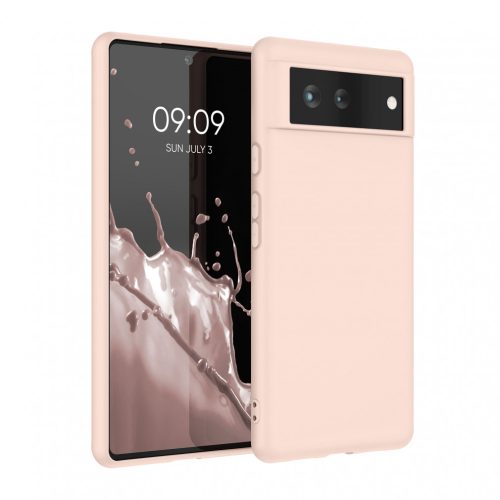 Google Pixel 6 tok, szilikon, rózsaszín, 55434.225, kwmobile
