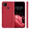 Xiaomi Redmi 9C burkolat, szilikon, piros, 52850.229, kwmobile