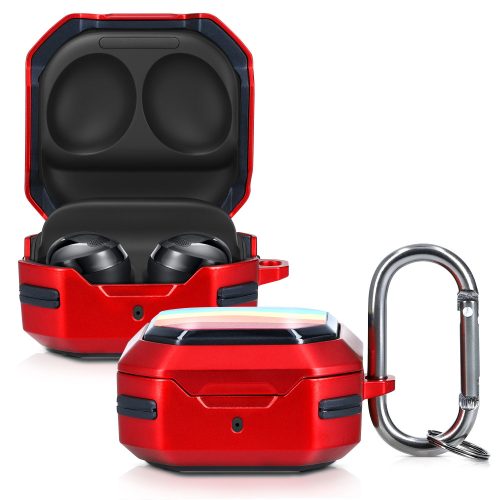 Fejhallgatóvédő Samsung Galaxy Buds/Galaxy Buds Plus, Kwmobile, fekete/piros, szilikon, 57054.01